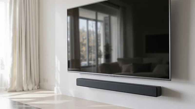 Fernseher Soundbar und Receiver mit Stromkosten Anzeige