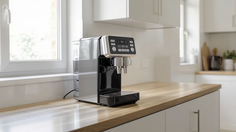 Kaffeemaschine mit Strommessung und Kostenanzeige